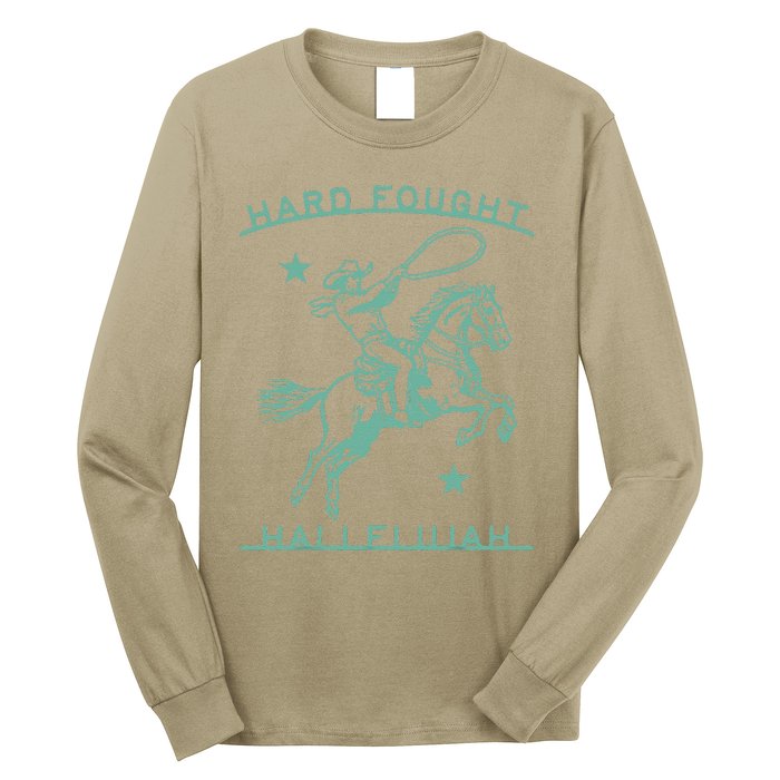 Hallelujah Brandon Merch Hard Fought Lake Jesus Chrsitian Long Sleeve Shirt