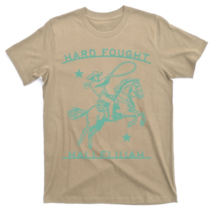 Hallelujah Brandon Merch Hard Fought Lake Jesus Chrsitian T-Shirt