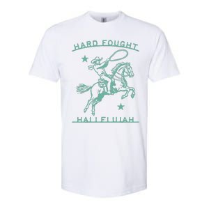 Hallelujah Brandon Merch Hard Fought Lake Jesus Chrsitian Softstyle CVC T-Shirt