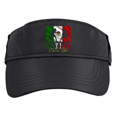 Humorous Boxing Mexican Sparring Kickboxing Kickboxer Fan Adult Drive Performance Visor