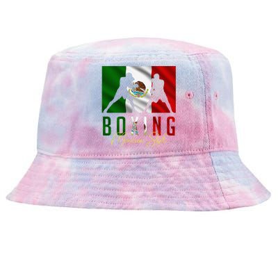 Humorous Boxing Mexican Sparring Kickboxing Kickboxer Fan Tie-Dyed Bucket Hat