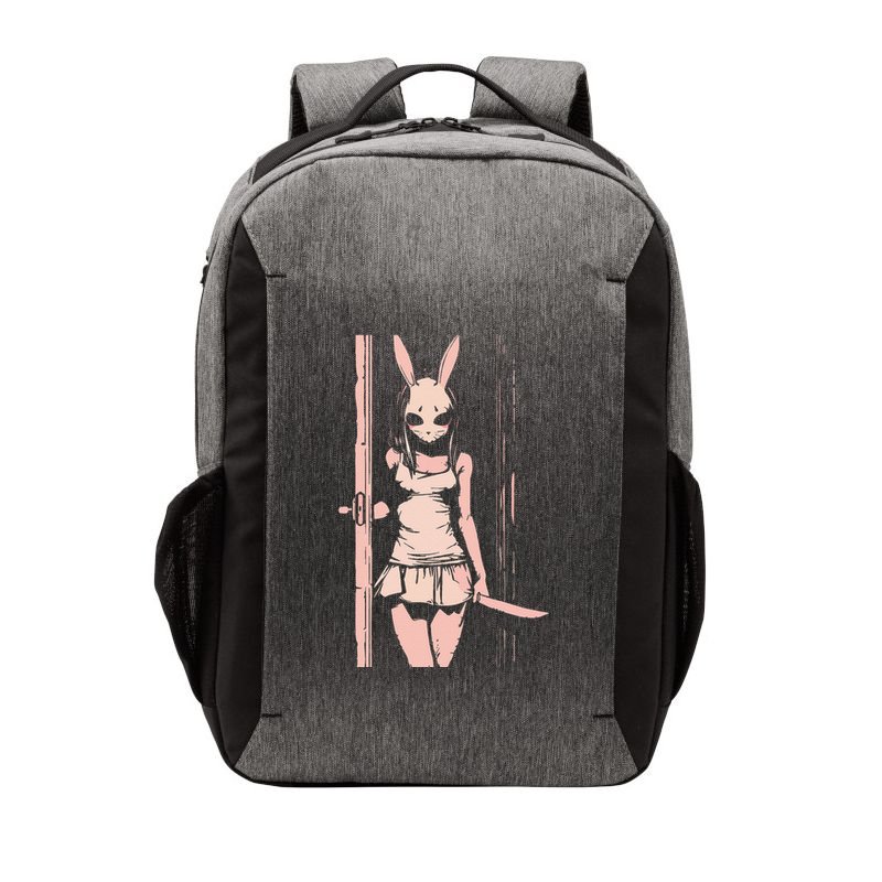 Horror Bunny Mask Slasher Anime Alt Creepy Pastel Goth Vector Backpack