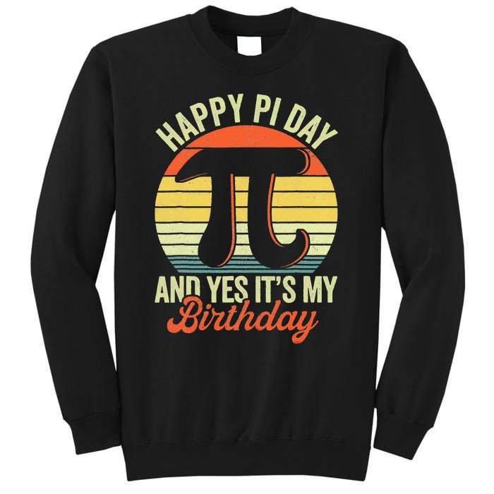 Happy Birthday Math Geek Pi Day Sweatshirt