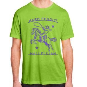 Hallelujah Brandon Merch Hard Fought Jesus Lake Adult ChromaSoft Performance T-Shirt