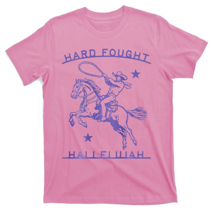 Hallelujah Brandon Merch Hard Fought Jesus Lake T-Shirt