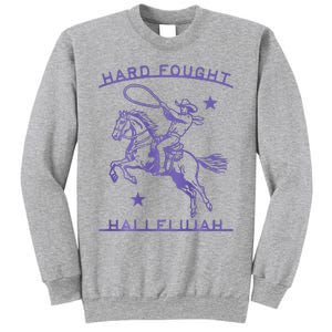 Hallelujah Brandon Merch Hard Fought Jesus Lake Sweatshirt