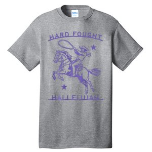 Hallelujah Brandon Merch Hard Fought Jesus Lake Tall T-Shirt