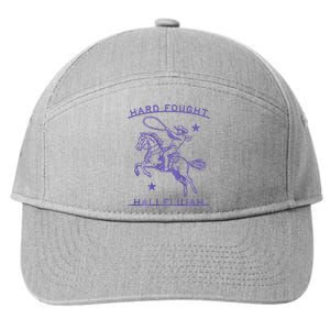 Hallelujah Brandon Merch Hard Fought Jesus Lake 7-Panel Snapback Hat