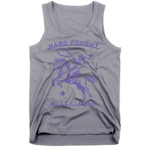 Hallelujah Brandon Merch Hard Fought Jesus Lake Tank Top