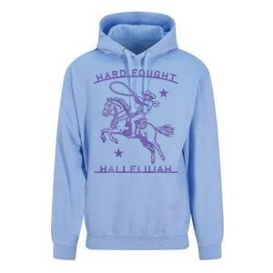 Hallelujah Brandon Merch Hard Fought Jesus Lake Unisex Surf Hoodie