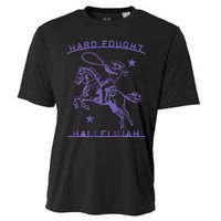 Hallelujah Brandon Merch Hard Fought Jesus Lake Cooling Performance Crew T-Shirt