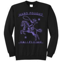 Hallelujah Brandon Merch Hard Fought Jesus Lake Sweatshirt