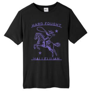 Hallelujah Brandon Merch Hard Fought Jesus Lake Tall Fusion ChromaSoft Performance T-Shirt