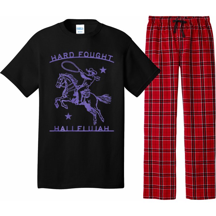 Hallelujah Brandon Merch Hard Fought Jesus Lake Pajama Set