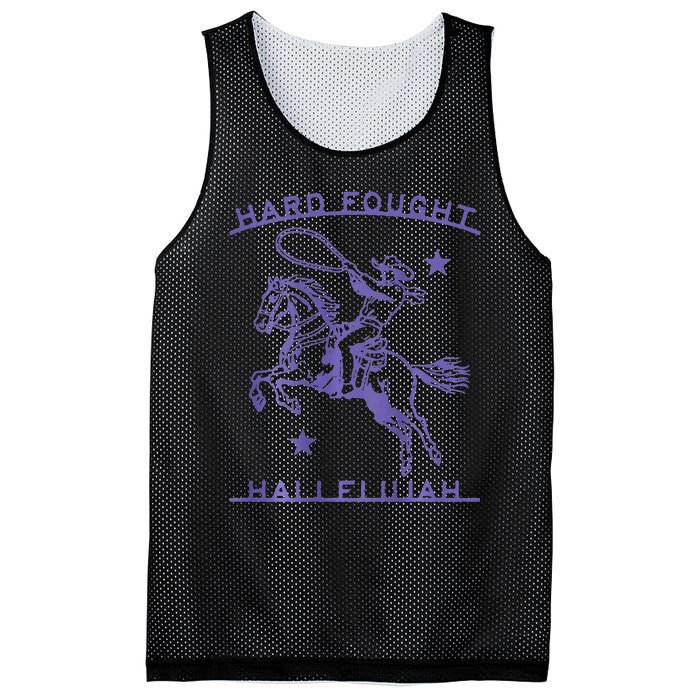 Hallelujah Brandon Merch Hard Fought Jesus Lake Mesh Reversible Basketball Jersey Tank