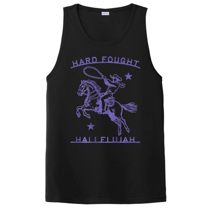 Hallelujah Brandon Merch Hard Fought Jesus Lake PosiCharge Competitor Tank