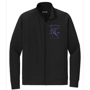 Hallelujah Brandon Merch Hard Fought Jesus Lake Stretch Full-Zip Cadet Jacket