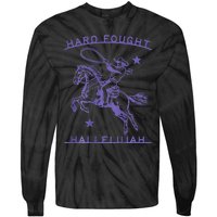 Hallelujah Brandon Merch Hard Fought Jesus Lake Tie-Dye Long Sleeve Shirt