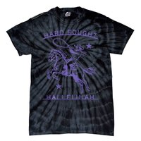 Hallelujah Brandon Merch Hard Fought Jesus Lake Tie-Dye T-Shirt