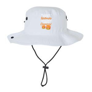 Hamburger Burger Most People Want A Perfect Relationship Funny Gift Legacy Cool Fit Booney Bucket Hat