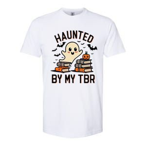 Haunted By My Tbr Boo Halloween Book Softstyle CVC T-Shirt