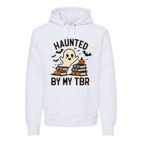 Haunted By My Tbr Boo Halloween Book Premium Hoodie