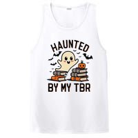 Haunted By My Tbr Boo Halloween Book PosiCharge Competitor Tank