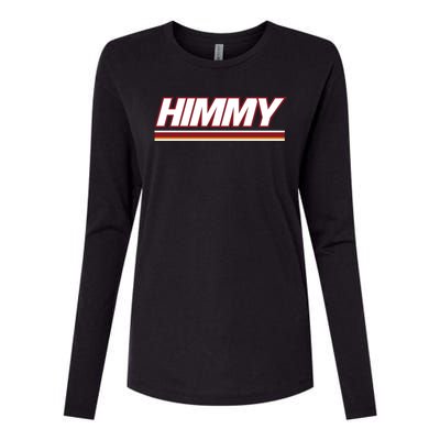 Himmy Buckets Miami Himmy Butler Womens Cotton Relaxed Long Sleeve T-Shirt