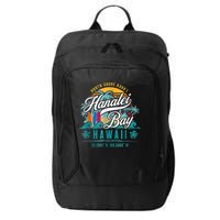 Hanalei Bay North Shore Kauai Hawaii City Backpack