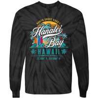 Hanalei Bay North Shore Kauai Hawaii Tie-Dye Long Sleeve Shirt