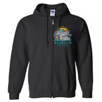 Hanalei Bay North Shore Kauai Hawaii Full Zip Hoodie