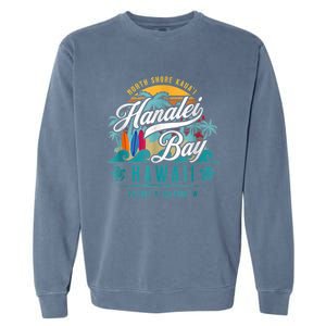 Hanalei Bay North Shore Kauai Hawaii Garment-Dyed Sweatshirt