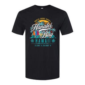 Hanalei Bay North Shore Kauai Hawaii Softstyle CVC T-Shirt