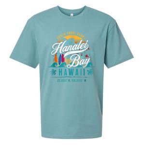 Hanalei Bay North Shore Kauai Hawaii Sueded Cloud Jersey T-Shirt