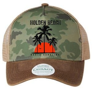 Holden Beach North Carolina Surfing Surfboarding Legacy Tie Dye Trucker Hat