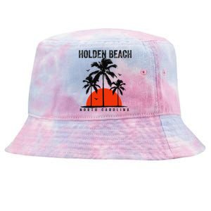 Holden Beach North Carolina Surfing Surfboarding Tie-Dyed Bucket Hat