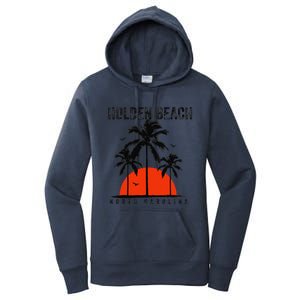 Holden Beach North Carolina Surfing Surfboarding Women's Pullover Hoodie