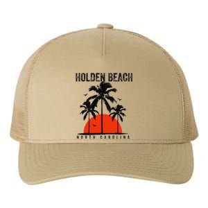 Holden Beach North Carolina Surfing Surfboarding Yupoong Adult 5-Panel Trucker Hat