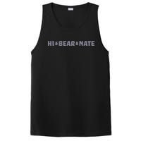 Hi Bear Nate Funny Hi Bear Nate PosiCharge Competitor Tank