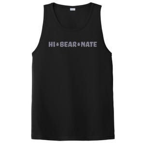 Hi Bear Nate Funny Hi Bear Nate PosiCharge Competitor Tank