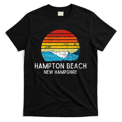 Hampton Beach NH Vintage Beach Ocean Family Vacation T-Shirt