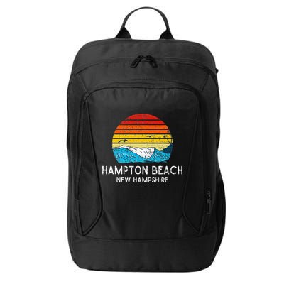 Hampton Beach NH Vintage Beach Ocean Family Vacation City Backpack