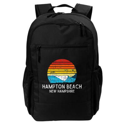 Hampton Beach NH Vintage Beach Ocean Family Vacation Backpack