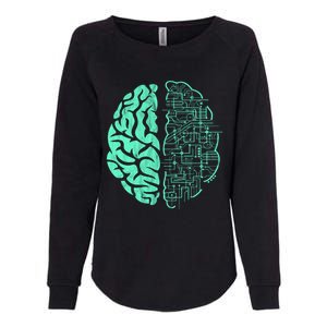 Hu Brain Neuroscience Gift Anatomy Class Student Teacher Gift Womens California Wash Sweatshirt