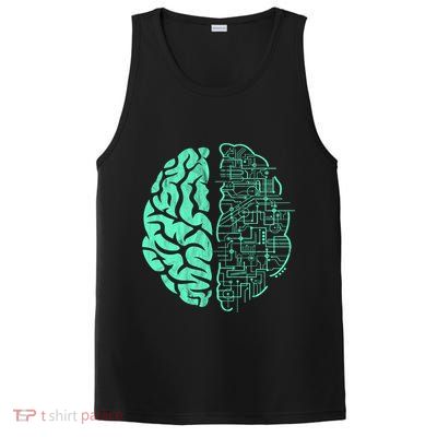 Hu Brain Neuroscience Gift Anatomy Class Student Teacher Gift PosiCharge Competitor Tank