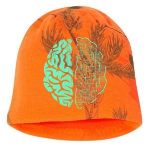 Hu Brain Neuroscience Gift Anatomy Class Student Teacher Gift Kati - Camo Knit Beanie