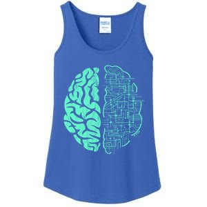 Hu Brain Neuroscience Gift Anatomy Class Student Teacher Gift Ladies Essential Tank