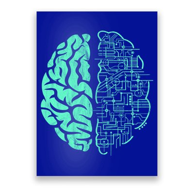 Hu Brain Neuroscience Gift Anatomy Class Student Teacher Gift Poster