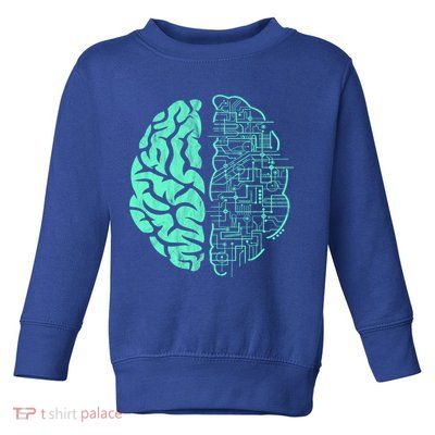 Hu Brain Neuroscience Gift Anatomy Class Student Teacher Gift Toddler Sweatshirt