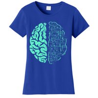 Hu Brain Neuroscience Gift Anatomy Class Student Teacher Gift Women's T-Shirt